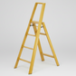 Mustard Yellow Lucano Hasegawa 4-Step Lightweight Ladder