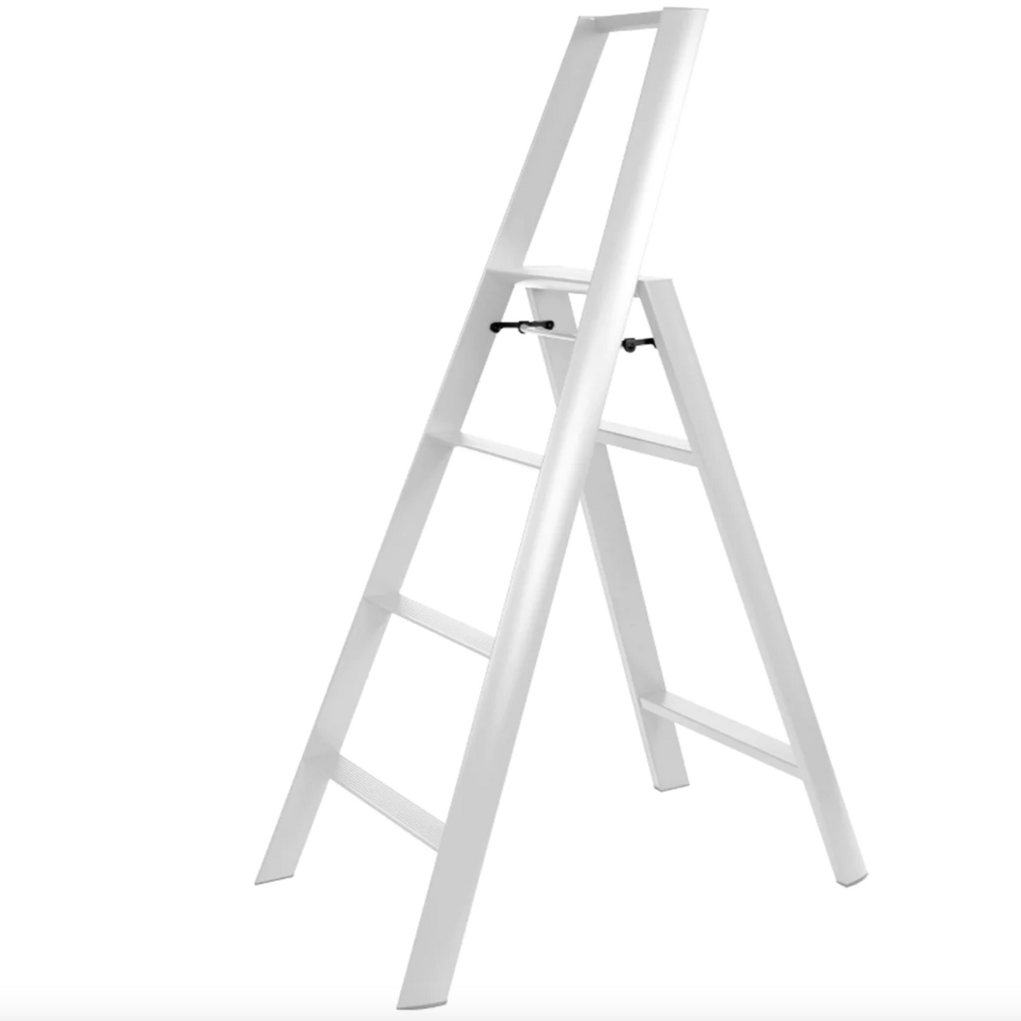 White Lucano Hasegawa 4-Step Ladder