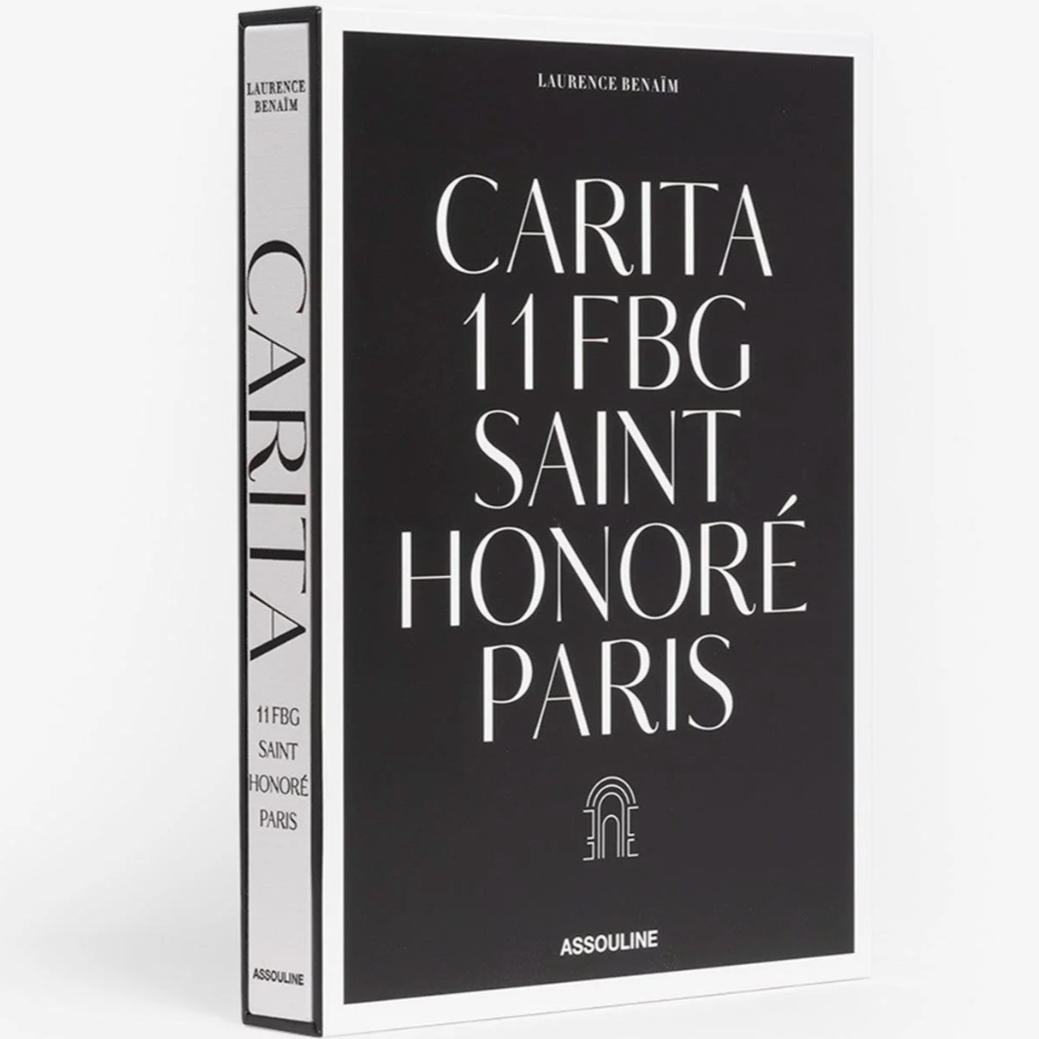"Carita: 11 FBG Saint Honore Paris" Book
