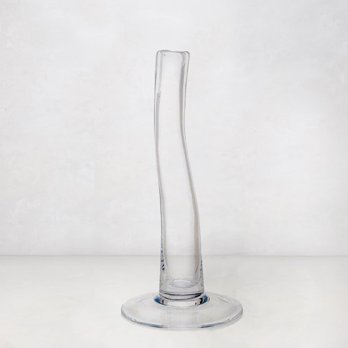 Maddie Small Scissor-Cut Glass Vase