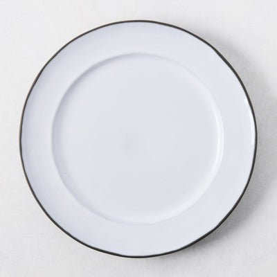 Smoke Grey Stoneware Dinner Plate