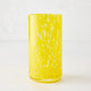 Yellow Spotted Highball Glass