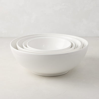 Ceramic Nesting Serving Bowls, Set of 4