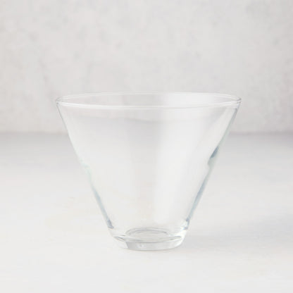Stemless Martini Glass