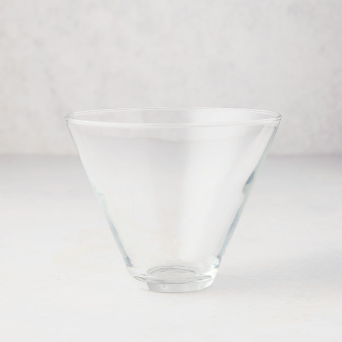 Stemless Martini Glass