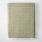 Chive Green Sutton Houndstooth Throw Blanket