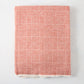Mandarin Orange Sutton Houndstooth Throw Blanket