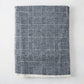 Navy Blue Sutton Houndstooth Throw Blanket