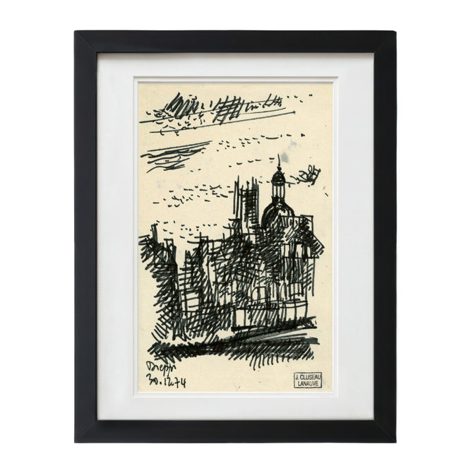 J. Cluseau Lanauve San Sebastián Number #2 Sketch Print