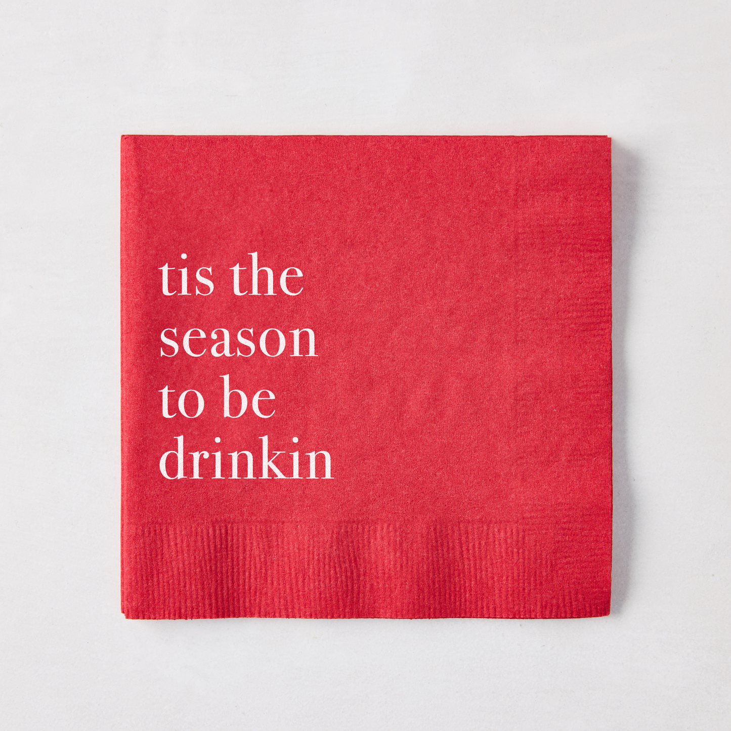 "Tis the Season to be Drinkin" Holiday Cocktail Napkins, Set of 50