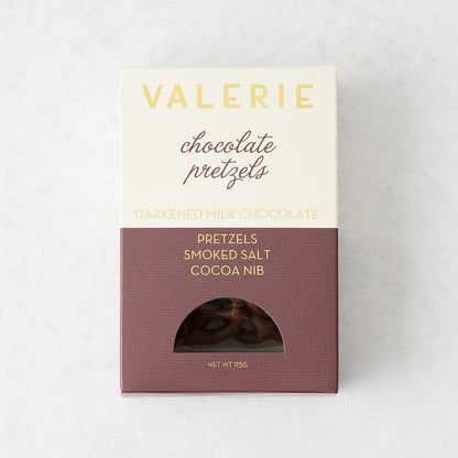 Valerie Chocolate Covered Salted Pretzels
