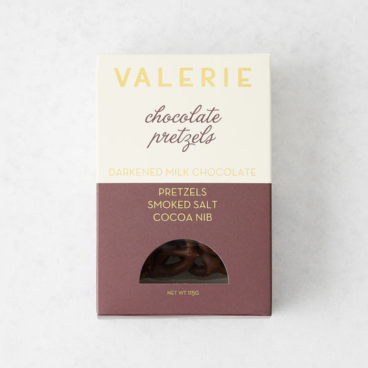 Valerie Chocolate Covered Salted Pretzels