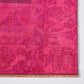 Vintage Hot Pink Clarissa Rug, 3'7 x 6'9