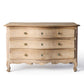 Vintage Italian Natural Oak Chest