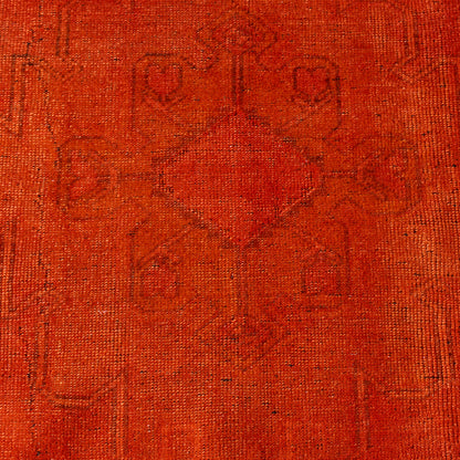 Vintage Red Kate Runner Rug, 3'4 x 10'8
