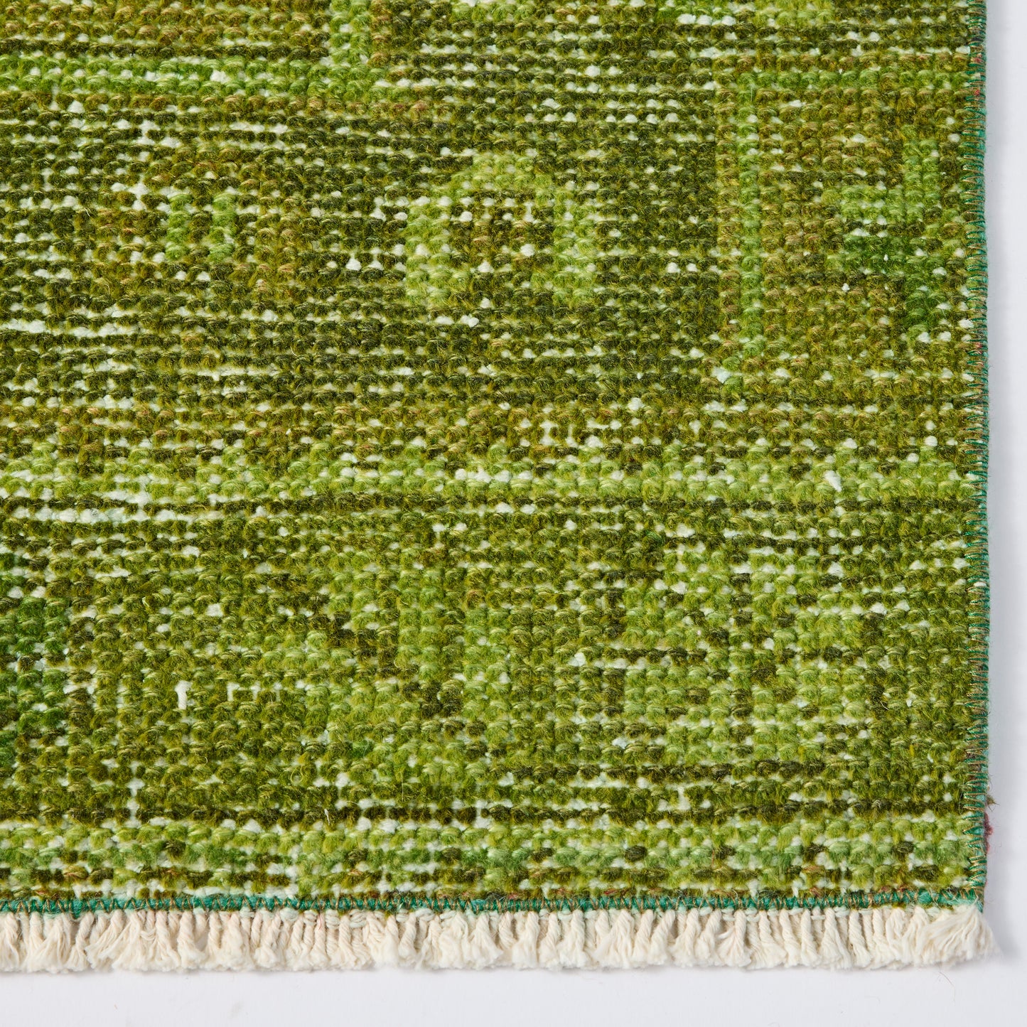 Vintage Green Lucia Runner Rug, 3'0 x 8'2