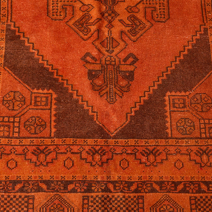 Vintage Dark Red Paloma Rug, 4'4 x 7'9