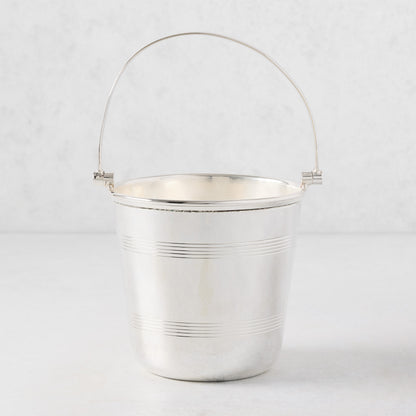 Vintage Silverplate Karolina Lined Ice Bucket