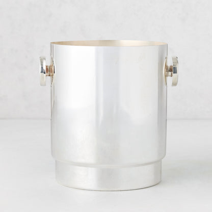 Vintage Silverplate Gabby Ice Bucket with Round Handles