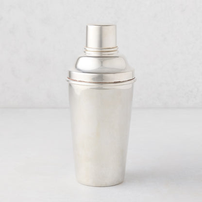 Vintage Silverplate Ivy Cocktail Shaker