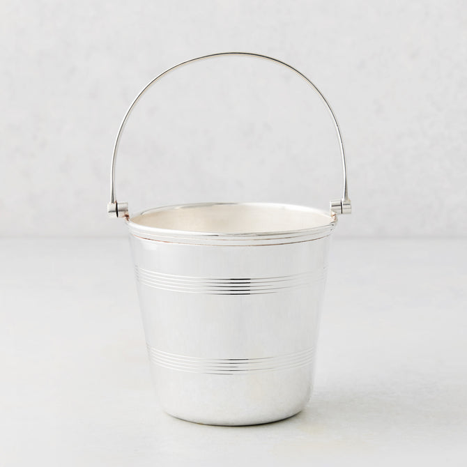 Vintage Silverplate Juliette Double Lined Ice Bucket