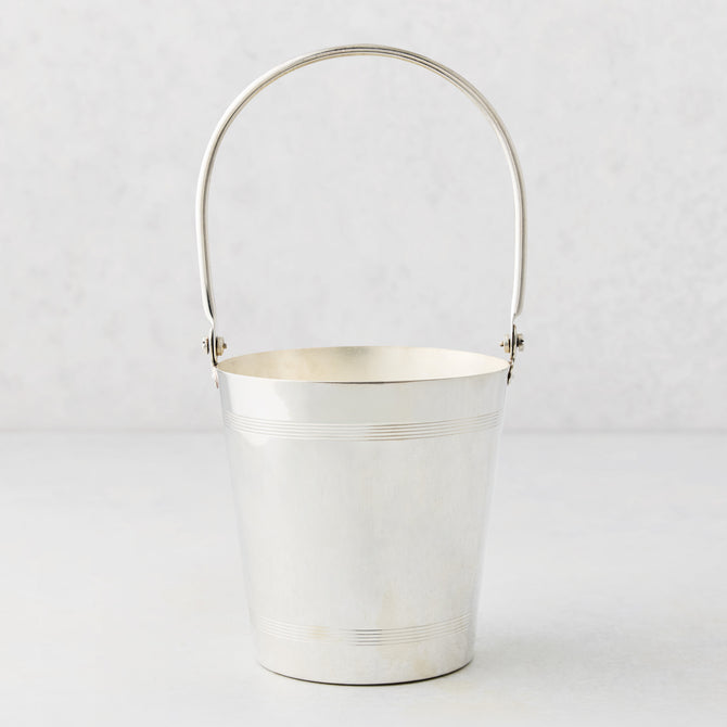 Vintage Silverplate Lara Lined Ice Bucket