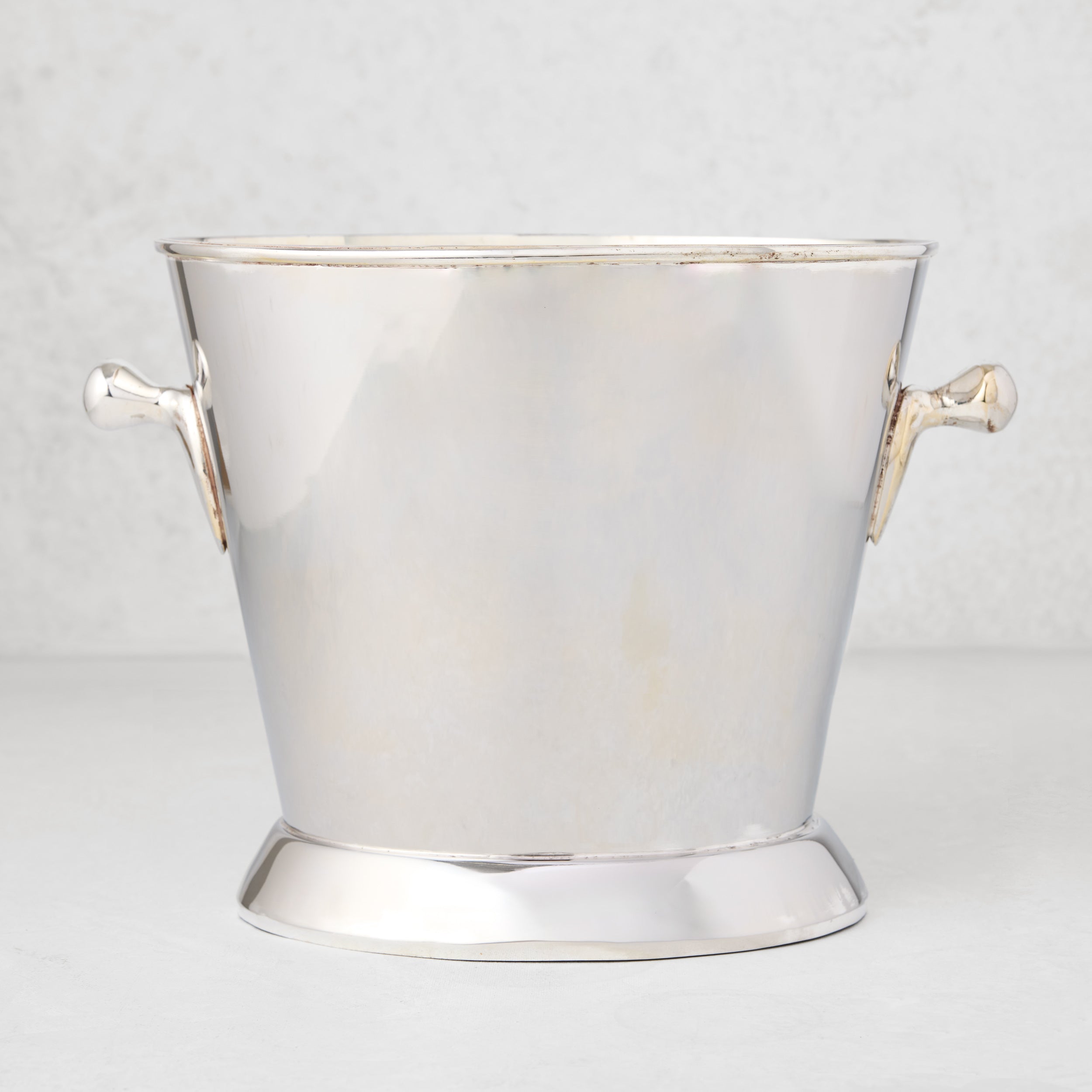 Vintage Silverplate Maya Oval Champagne Bucket - Hudson Grace