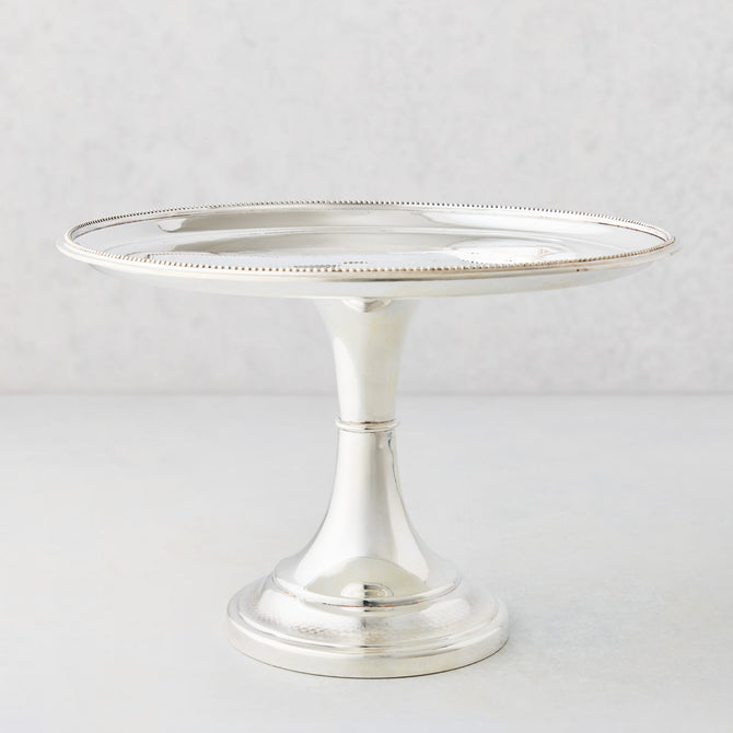 Vintage Silverplate Stella Tazza, 11"