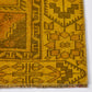 Vintage Yellow Sonja Rug, 4'4 x 7'11