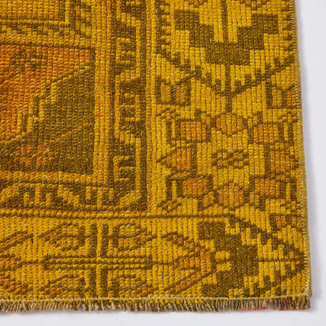 Vintage Yellow Sonja Rug, 4'4 x 7'11