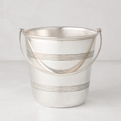 Vintage Silverplate Jack Ice Bucket