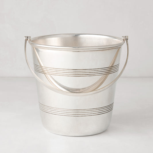 Vintage Silverplate Jack Ice Bucket