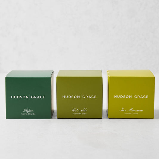 Hudson Grace Green Garden Scented Votive Gift Set