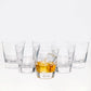 Crystal Whiskey Glasses, Set of 6