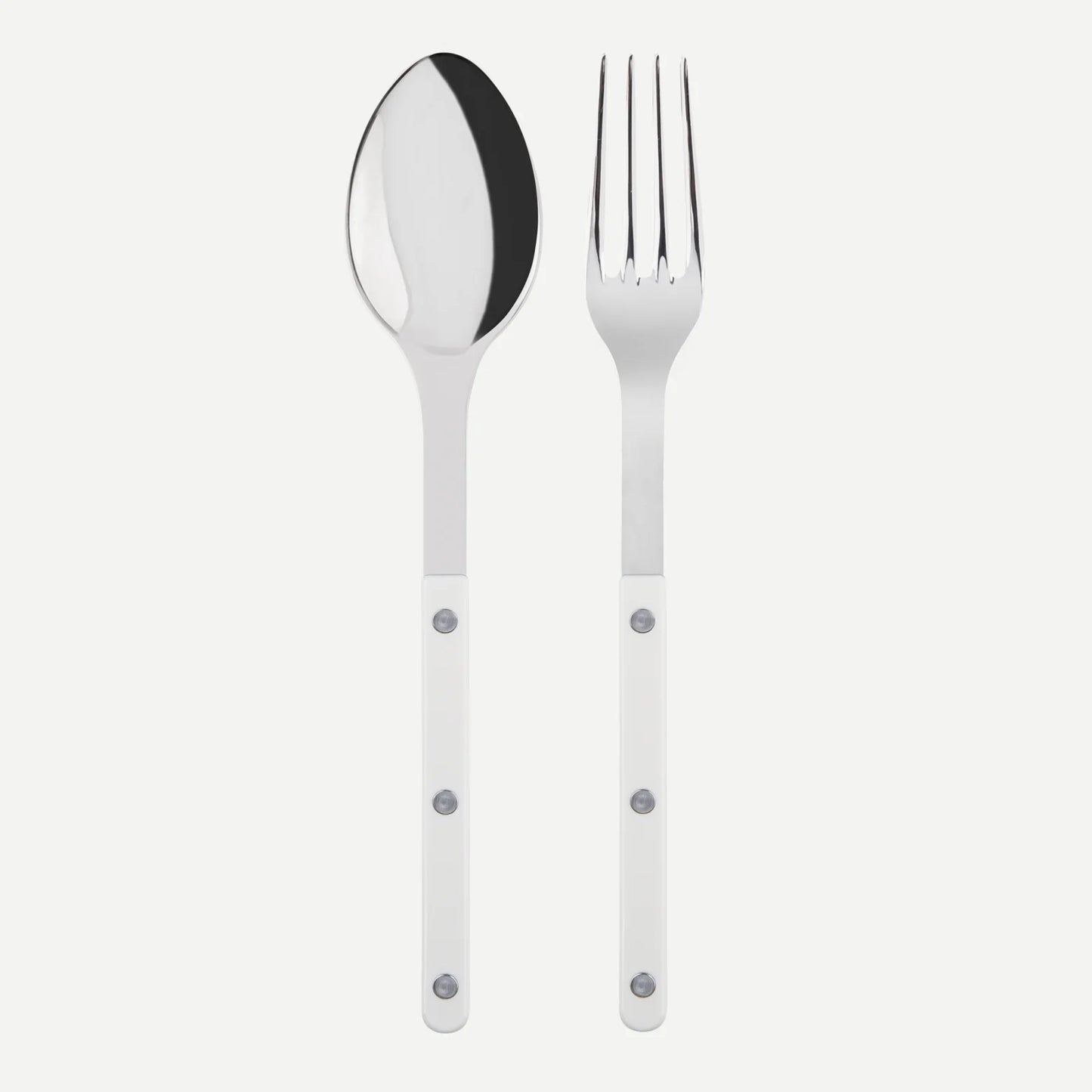 White Bistro 2-Piece Serving Set