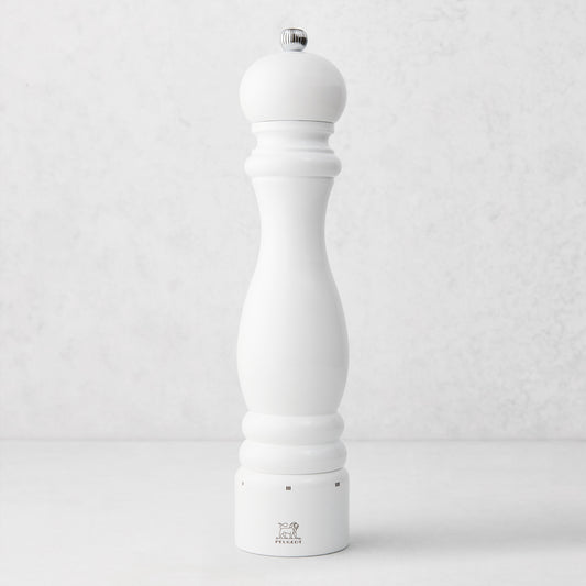 Peugeot Paris White Lacquer Pepper Mill (12")