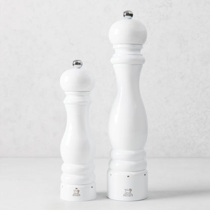 Peugeot Paris White Lacquer Pepper Mill (12")