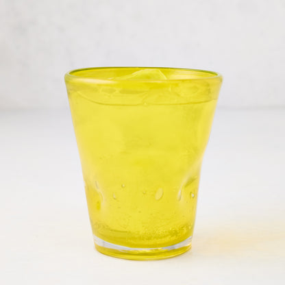 Yellow Henri Glass, 8 oz.
