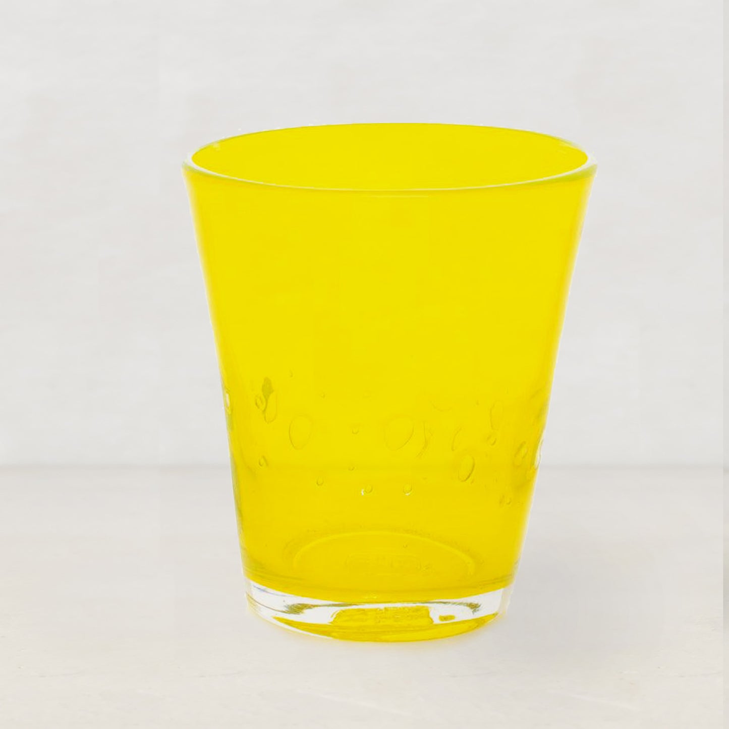 Yellow Henri Glass, 8 oz.