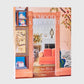 Hardcover book "A Mood, A Thought, A Feeling: Interiors" by Young Huh, featuring a peach-toned room on the cover.