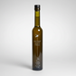 Ancient Olive Trees Dirty Martini Juice in a tall, dark green glass bottle with a black cap.