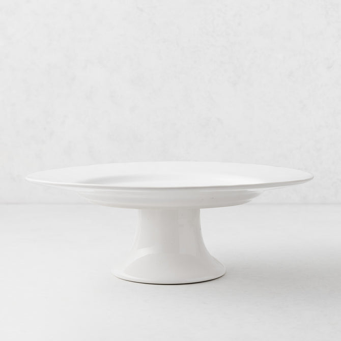 Artisan Stoneware Cake Stand