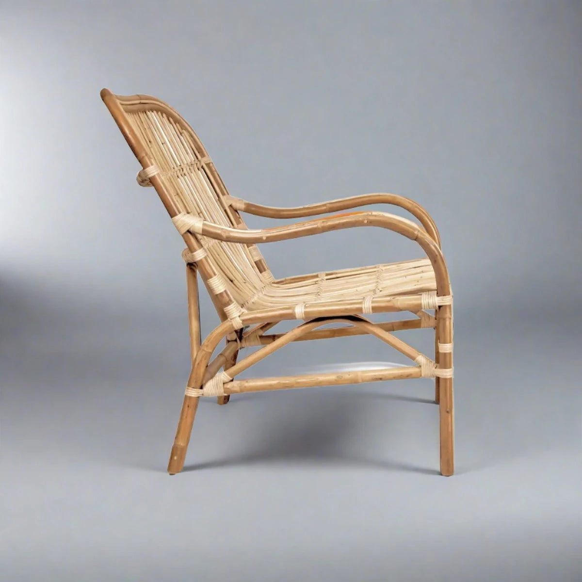 Natural Rattan Riviera Arm Chair