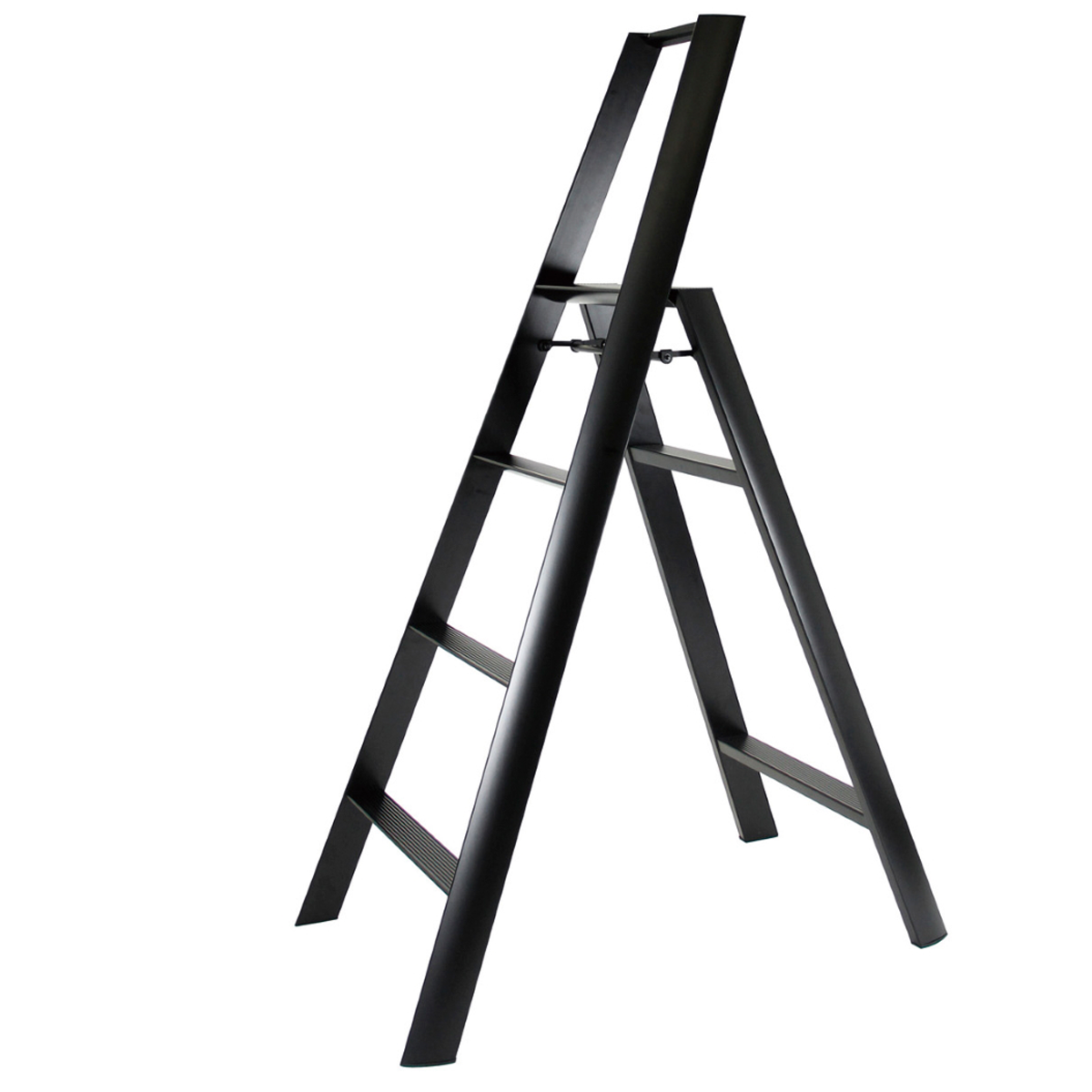 Lucano 4-Step Lightweight Ladder Black