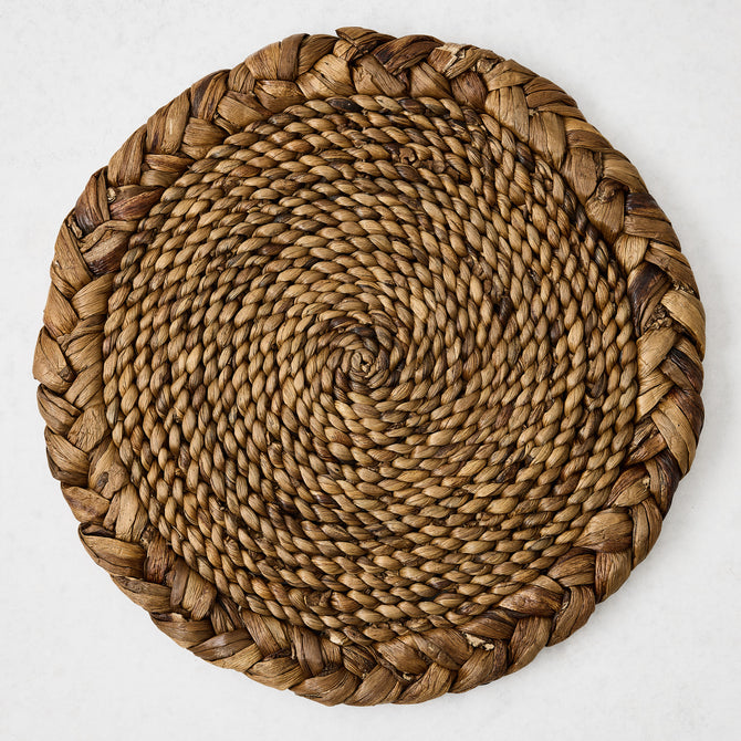 Braided Woven Round Placemat