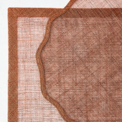 Brick Red Tonal Newport Square Placemat
