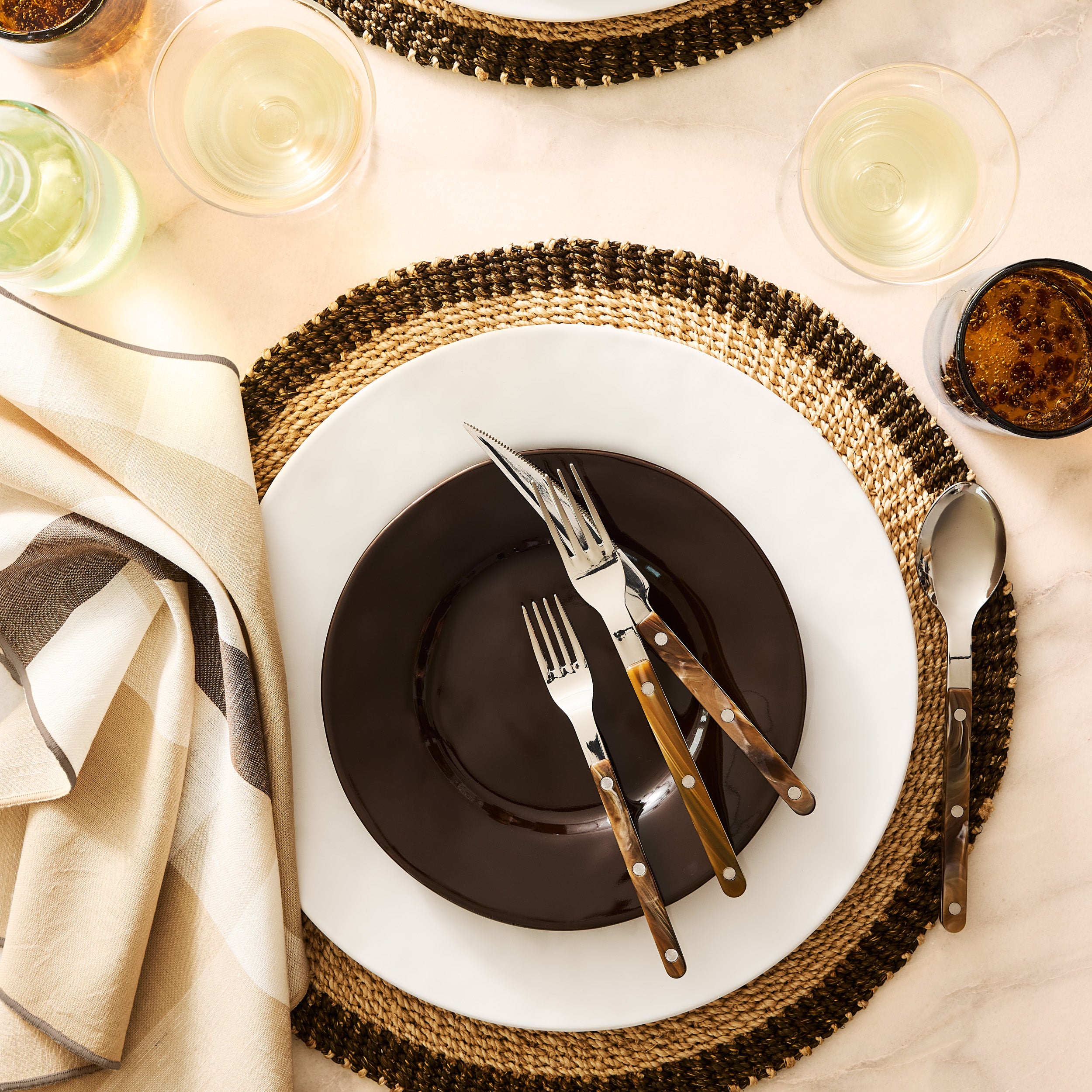Buffalo Bistro 5-Piece Flatware Set - Hudson Grace