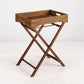 Burma Rattan Butler Tray Table - dropship 