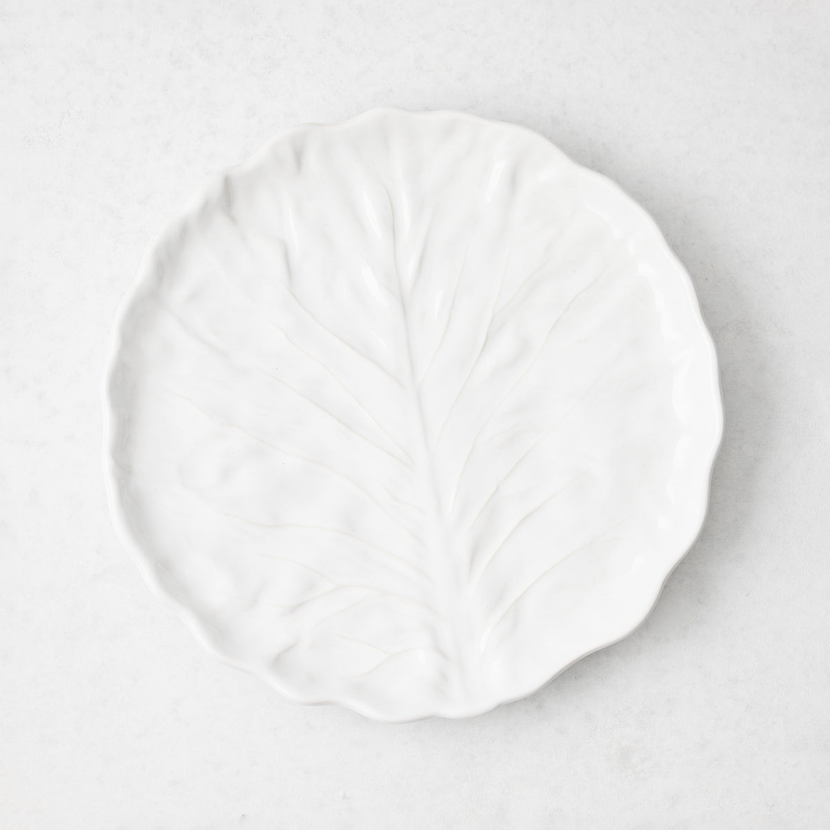 Cabbage Ceramic Salad Plate