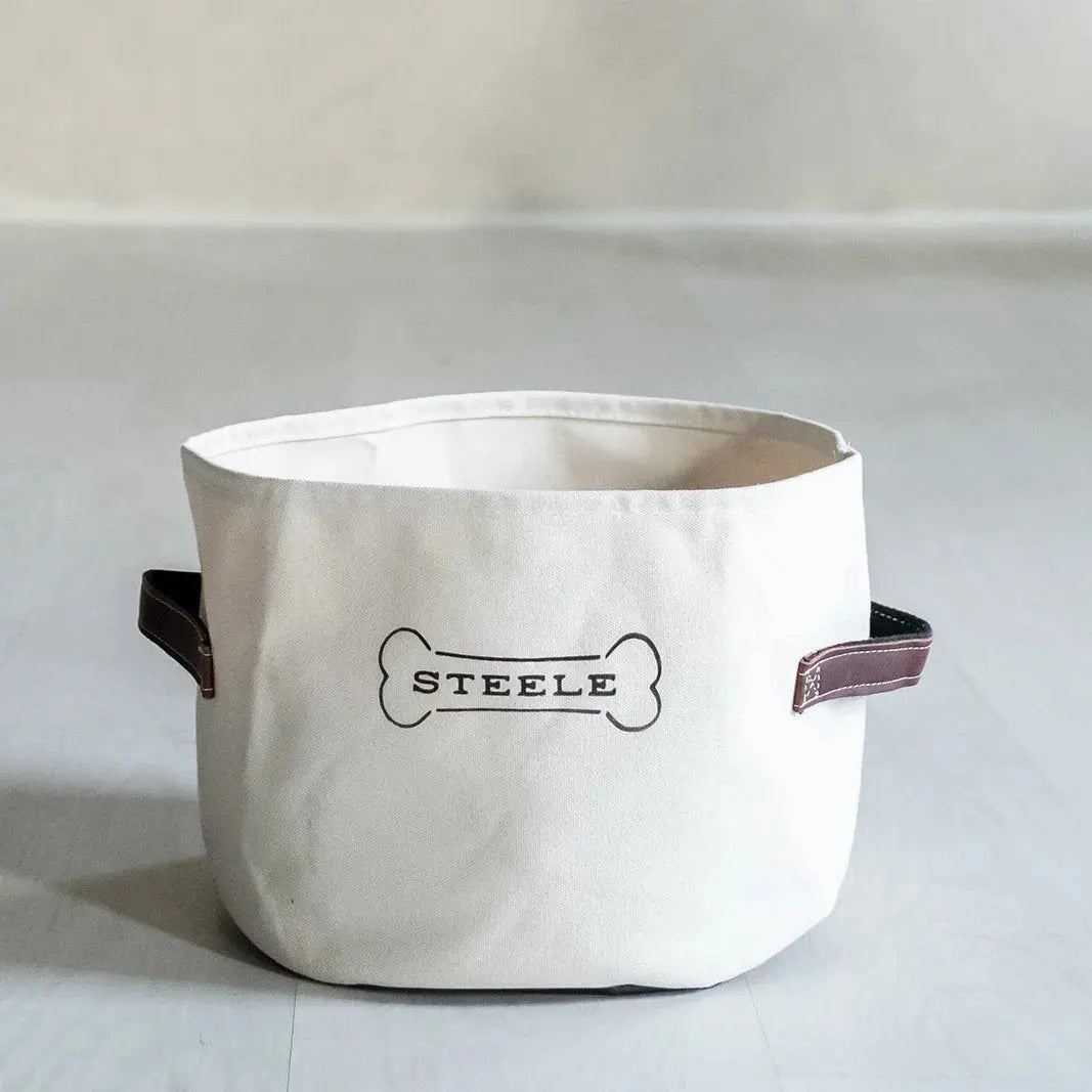 Steele ® Canvas Dog Toy Basket 
